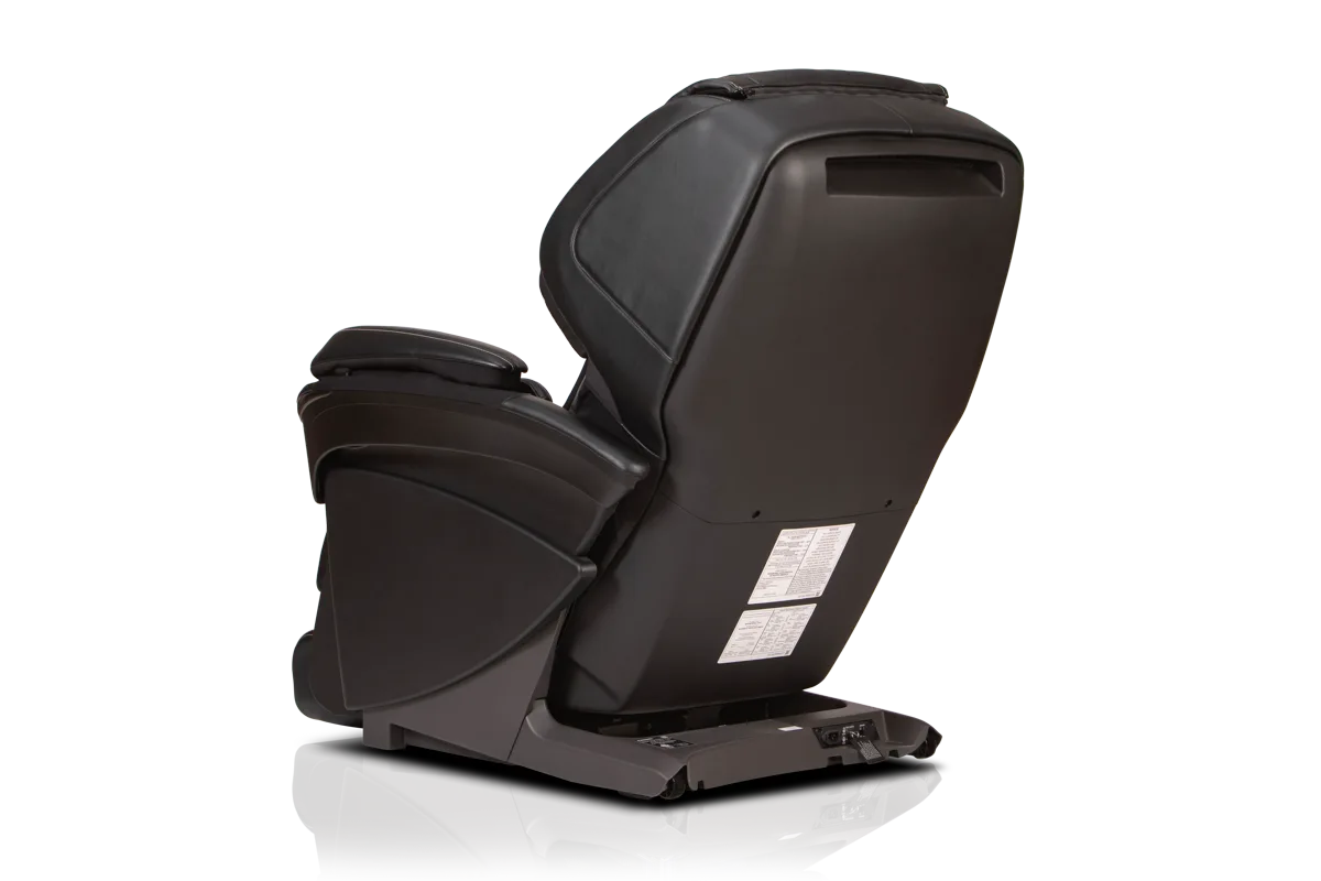 Back view of a Panisonic MAj7 Massage chair in black