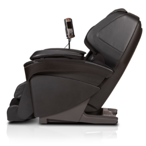 Side view of a Panisonic MAj7 Massage chair in black