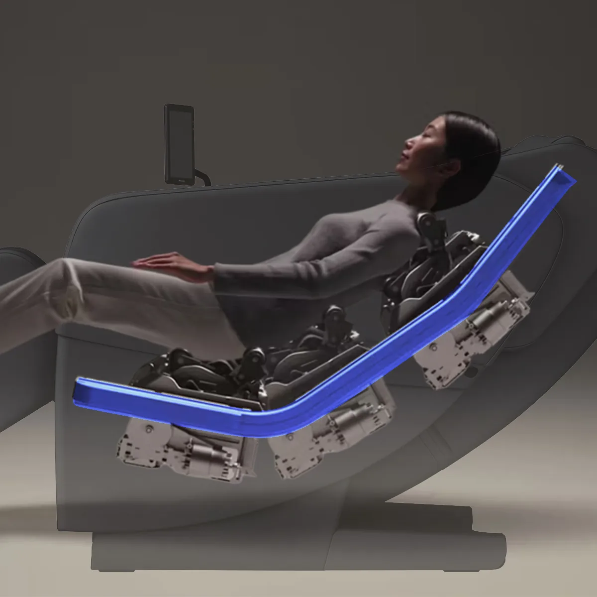 Panasonic MAN2 massage chair feature: Panasonic SL-Track.